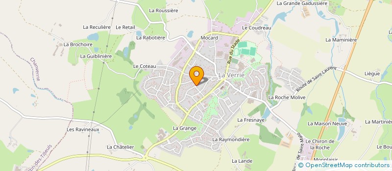 localisation de l'entreprise LO. V. TRANS  CHANVERRIE
