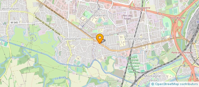 localisation de l'entreprise LO.VE.CO SARL à STRASBOURG