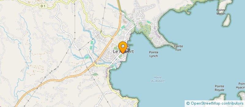 localisation de l'entreprise LO' VIBES  LE ROBERT