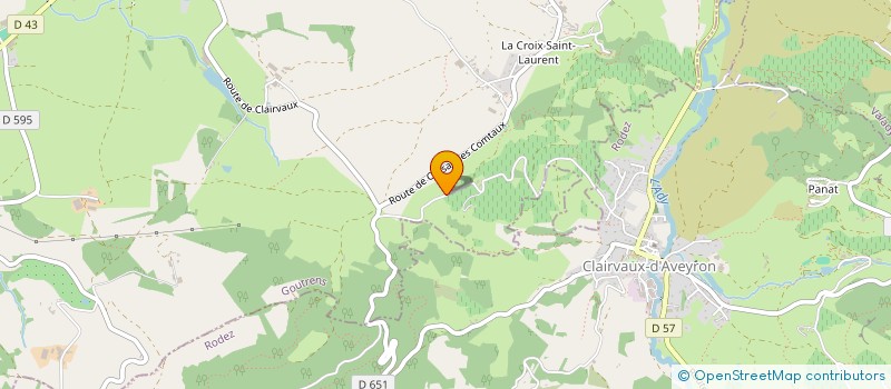 localisation de l'entreprise LO VIN  GOUTRENS