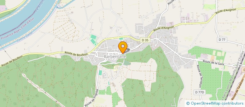 localisation de l'entreprise LO'VIN  BARBENTANE