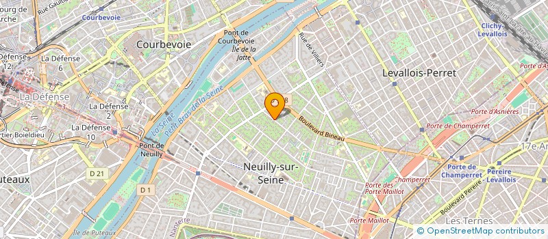 localisation de l'entreprise LO4ART à NEUILLY-SUR-SEINE