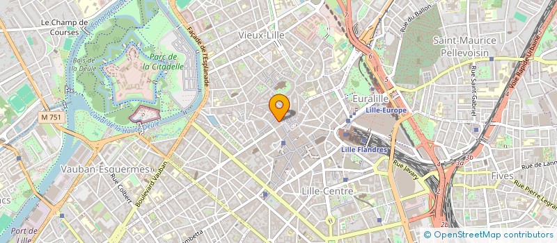 localisation de l'entreprise LOA à LILLE