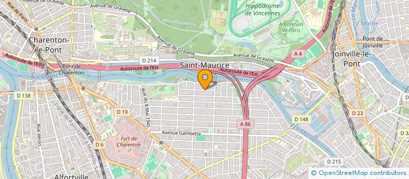 localisation de l'entreprise LOA-DATA  MAISONS-ALFORT