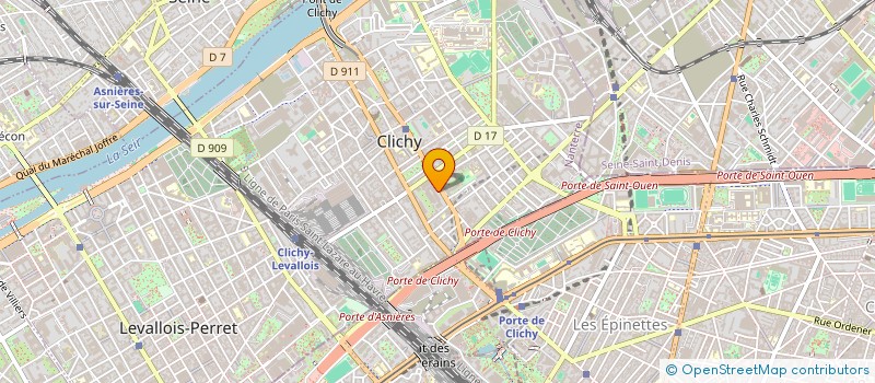 localisation de l'entreprise LOA15 à CLICHY