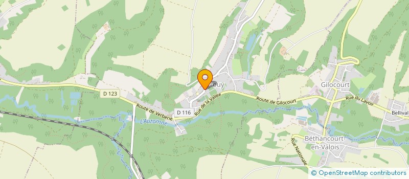 localisation de l'entreprise LOAA  ORROUY