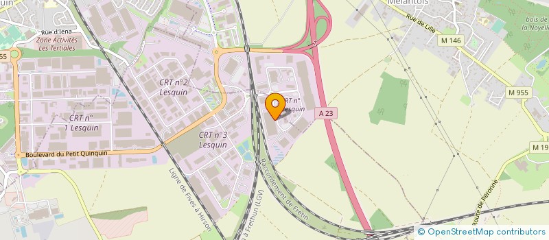 localisation de l'entreprise LOAD TRANSPORTS à FRETIN