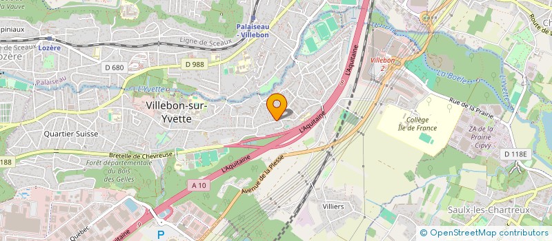 localisation de l'entreprise LOAGO à VILLEBON-SUR-YVETTE