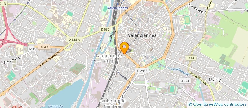 localisation de l'entreprise LOAL  VALENCIENNES