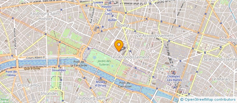 localisation de l'entreprise LOAMI IMMOBILIER à PARIS