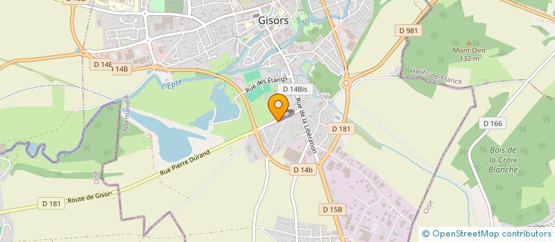 localisation de l'entreprise LOAN à GISORS