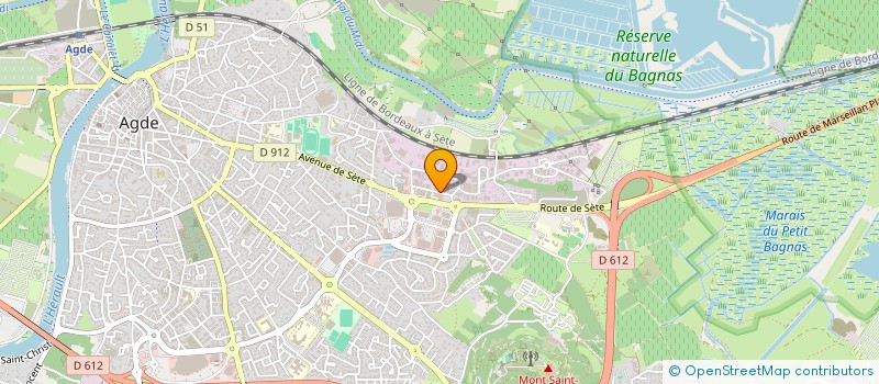 localisation de l'entreprise LOAN à AGDE
