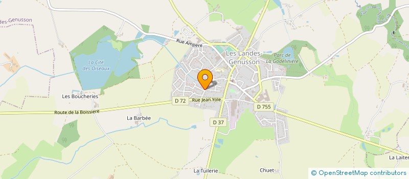 localisation de l'entreprise LOAN  SAINT-MARTIN-DES-TILLEULS
