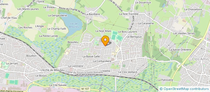 localisation de l'entreprise LOAN à COUERON