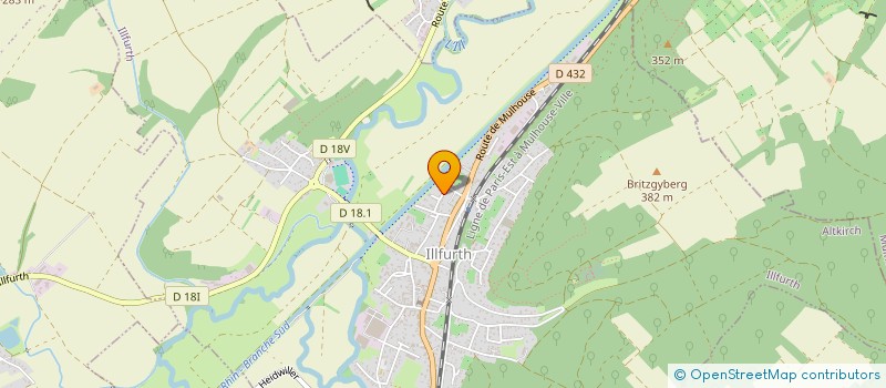 localisation de l'entreprise LOAN ET LOUNA  ILLFURTH