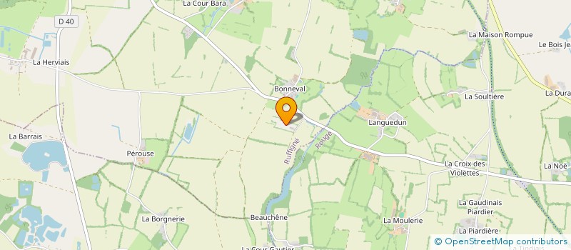 localisation de l'entreprise LOAN GWEN  RUFFIGNE