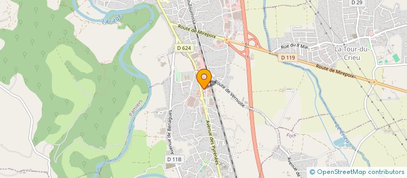 localisation de l'entreprise LOAN POMME  BALMA