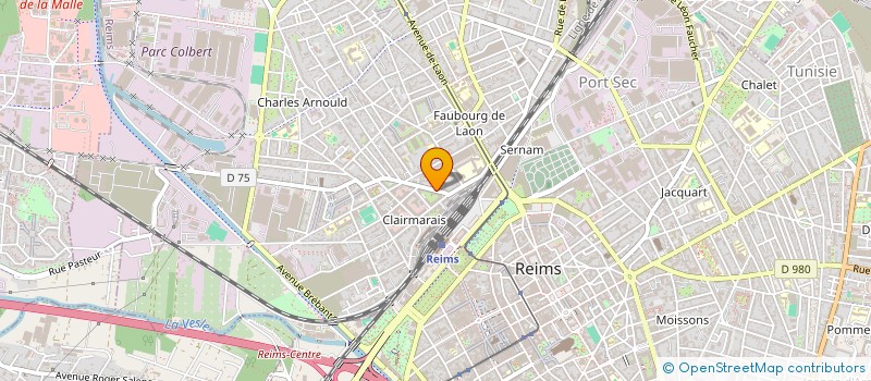 localisation de l'entreprise LOANGOZE  REIMS