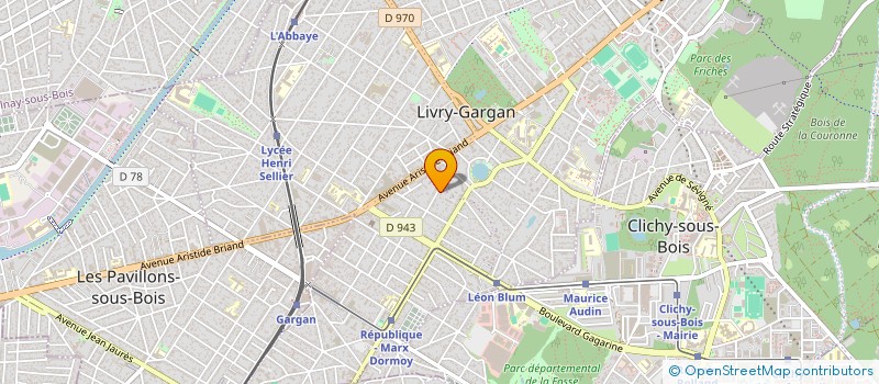 localisation de l'entreprise LOANIS à LIVRY-GARGAN