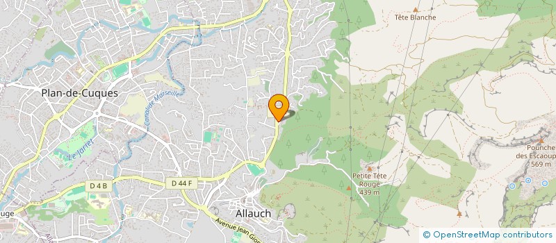 localisation de l'entreprise LOANMM  ALLAUCH