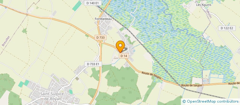 localisation de l'entreprise LOANNE  SAINT-SULPICE-DE-ROYAN