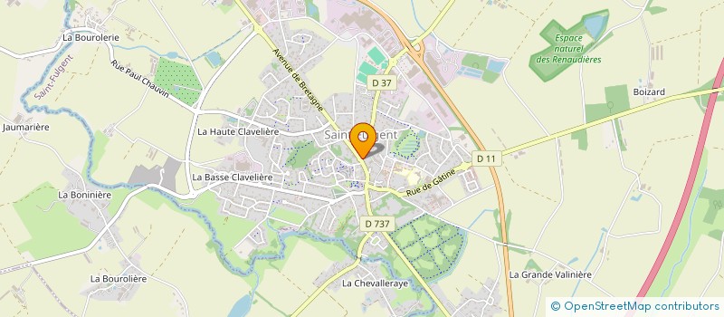 localisation de l'entreprise LOANSA  SAINT-FULGENT