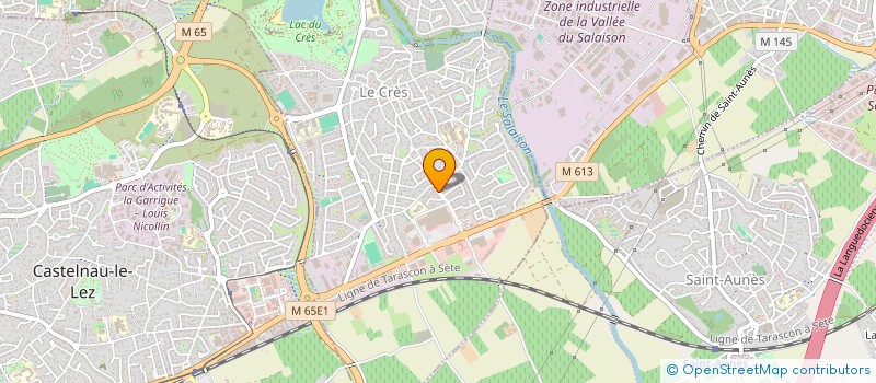 localisation de l'entreprise LOANYS  LE CRES
