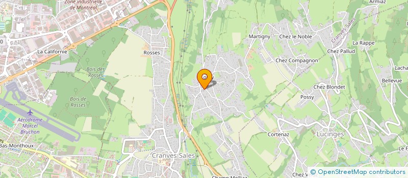 localisation de l'entreprise LOAREN  CRANVES-SALES