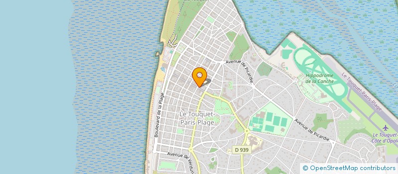 localisation de l'entreprise LOASIS à LE TOUQUET-PARIS-PLAGE