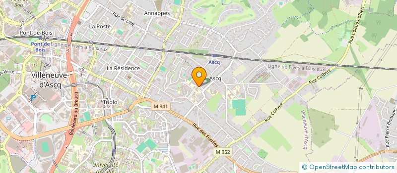 localisation de l'entreprise LOB'NEST à VILLENEUVE-D'ASCQ