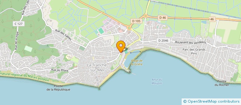 localisation de l'entreprise LOB STORE à LA TRANCHE-SUR-MER
