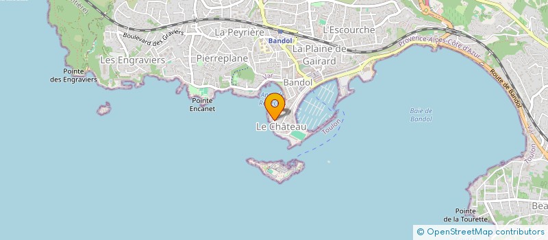 localisation de l'entreprise LOBAMAR à BANDOL