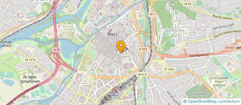 localisation de l'entreprise LOBANY  METZ