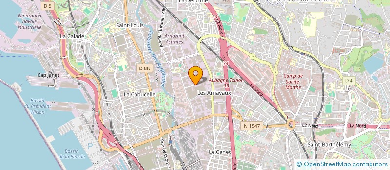 localisation de l'entreprise LOBBY-PRIVE.COM à MARSEILLE