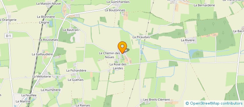 localisation de l'entreprise LOBELIE à ABBARETZ