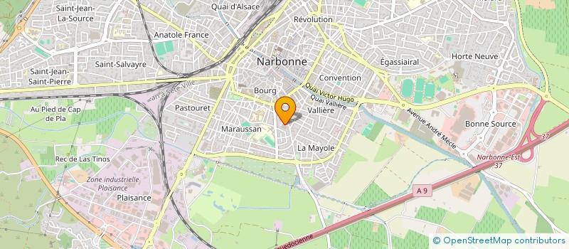 localisation de l'entreprise LOBELIES à NARBONNE