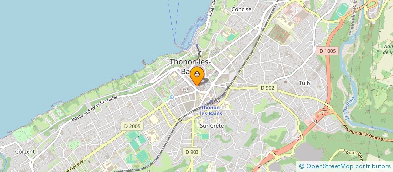 localisation de l'entreprise LOBENA NOUVELLE SOCIETE à THONON-LES-BAINS