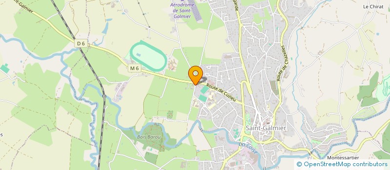 localisation de l'entreprise LOBERA  SAINT-GALMIER