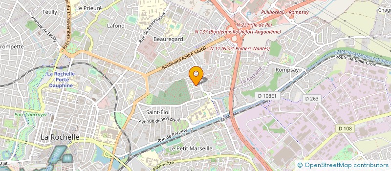 localisation de l'entreprise LOBERT CONSULTING  LA ROCHELLE