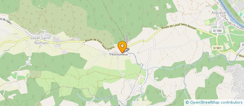 localisation de l'entreprise LOBESAVA  LAVAL-SAINT-ROMAN