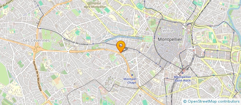 localisation de l'entreprise LOBIDIM à MONTPELLIER
