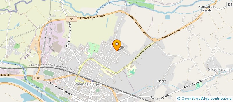 localisation de l'entreprise LOBIMO à VALENCE