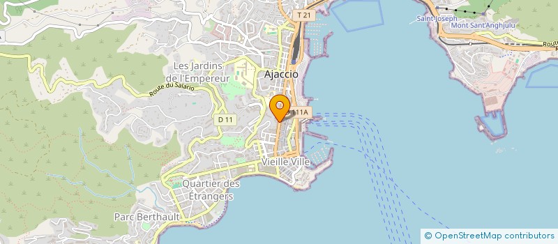 localisation de l'entreprise LOBIZI  AJACCIO