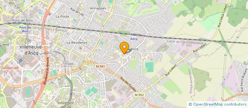 localisation de l'entreprise LOBLILLE à VILLENEUVE-D'ASCQ