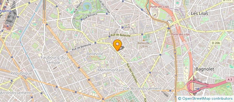 localisation de l'entreprise LOBNA  PARIS