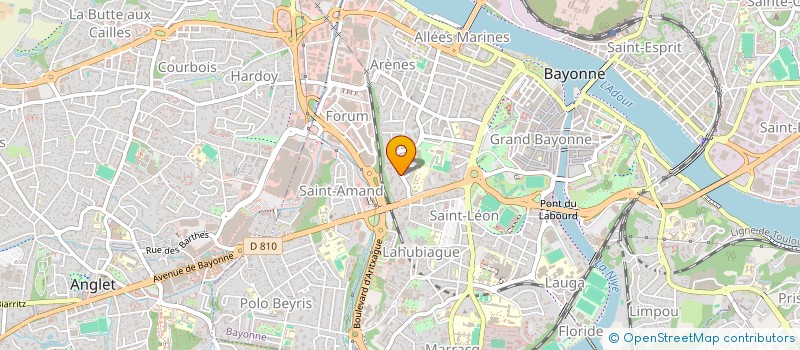 localisation de l'entreprise LOBO  BAYONNE