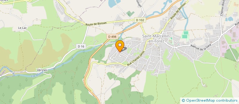 localisation de l'entreprise LOBO MULTI-TRAVAUX  SAINT-MARCELLIN-EN-FOREZ