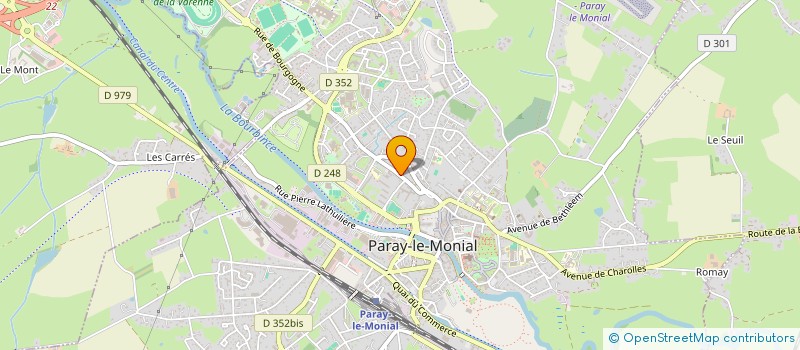 localisation de l'entreprise LOBODA  PARAY-LE-MONIAL