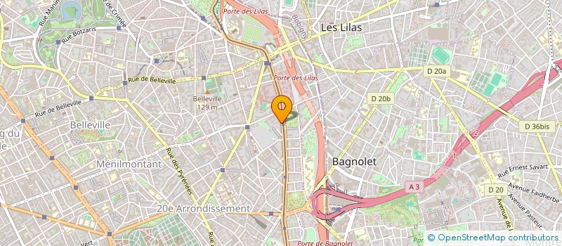 localisation de l'entreprise LOBOH VTC  PARIS