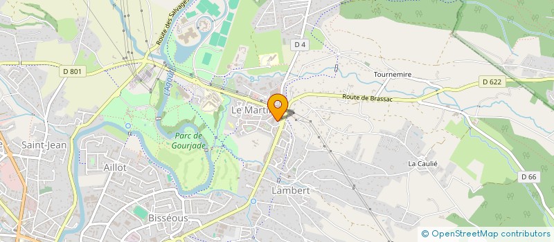 localisation de l'entreprise LOBOS SAS à CASTRES